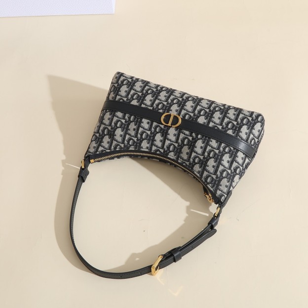 ディオール「Dior」30 MONTAIGNE オブリーク ミニ ショルダーバッグ