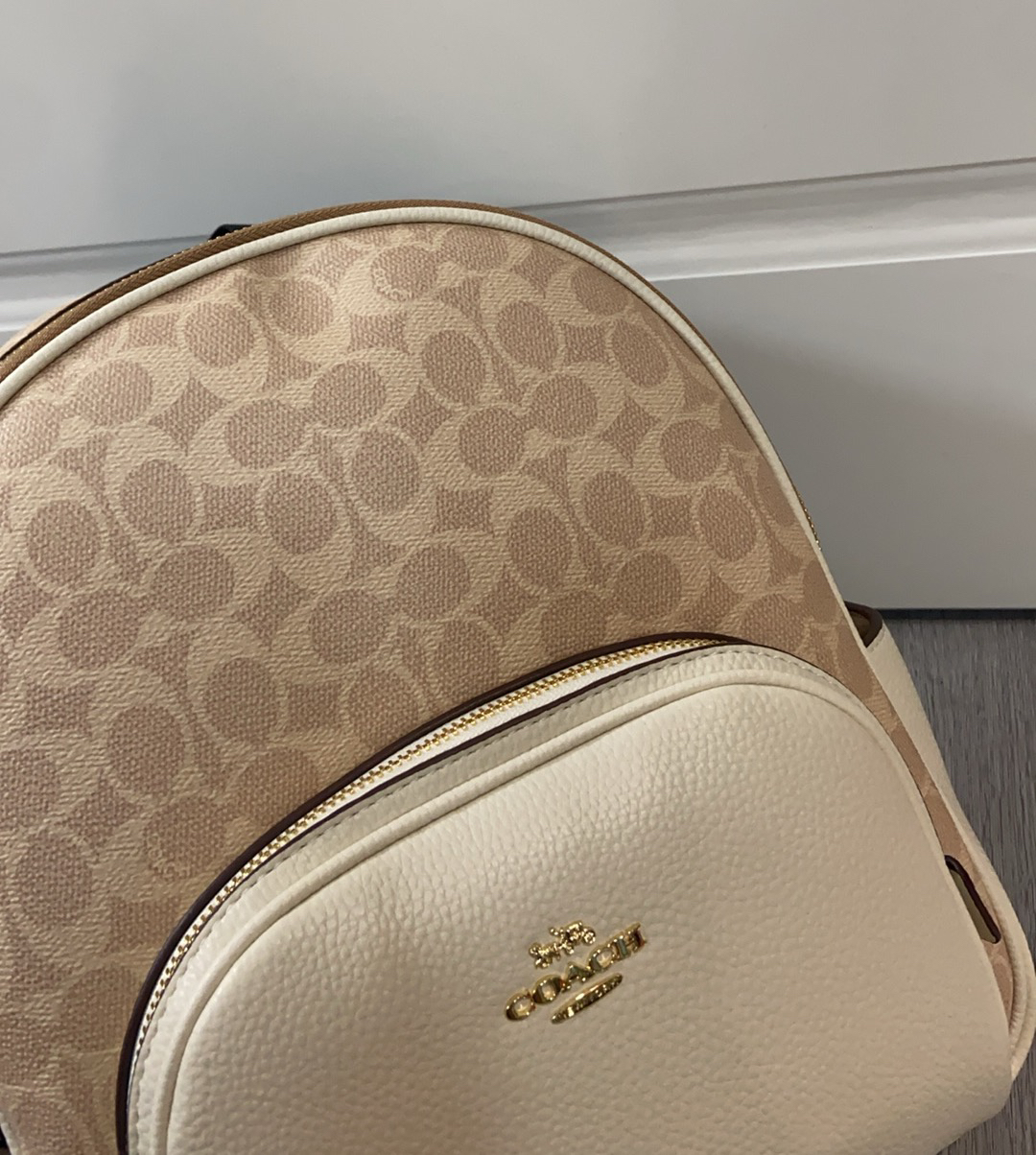 コーチ「Coach」COURT デニム&レザー バックパック