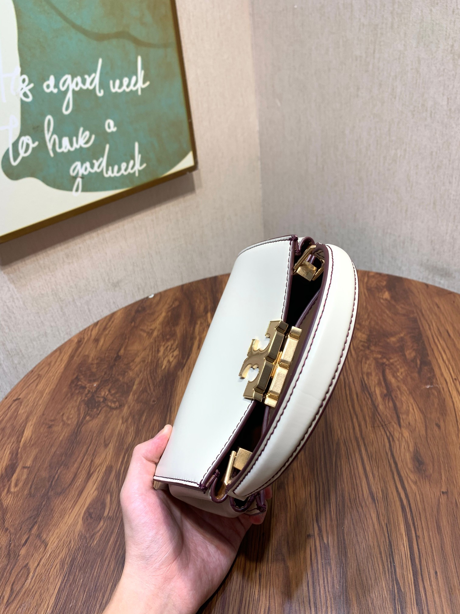 トリー バーチ「Tory Burch」Eleanor レザーショルダーバッグ