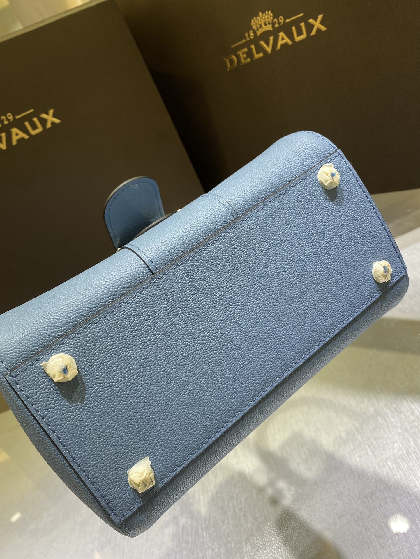 デルヴォー「Delvaux」Brillant Mini Pacific ショルダーバッグ