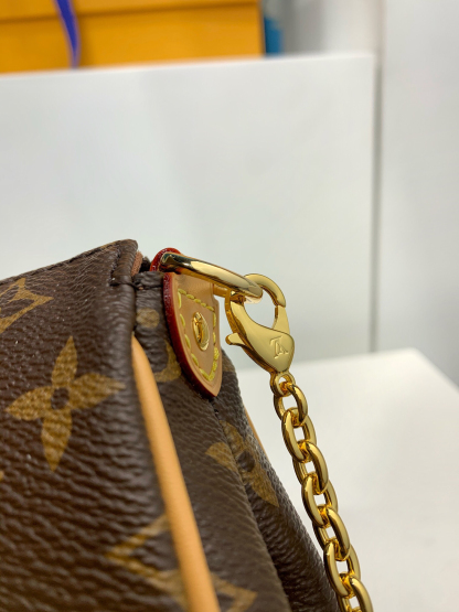 ルイ・ヴィトン「Louis Vuitton」Pochette Eva ハンドバッグ