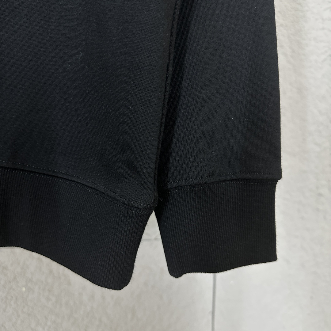 サンローラン「Saint Laurent」エンブロイダード スウェットシャツ