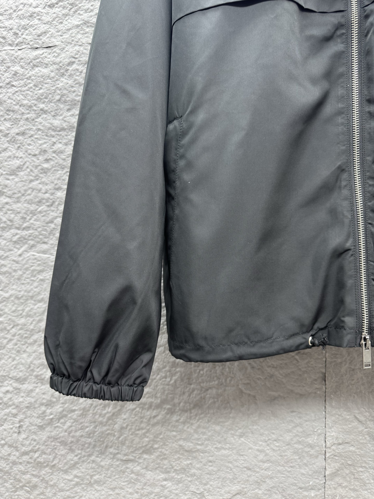 サンローラン「Saint Laurent」モノグラム プリント フーディッドジャケット