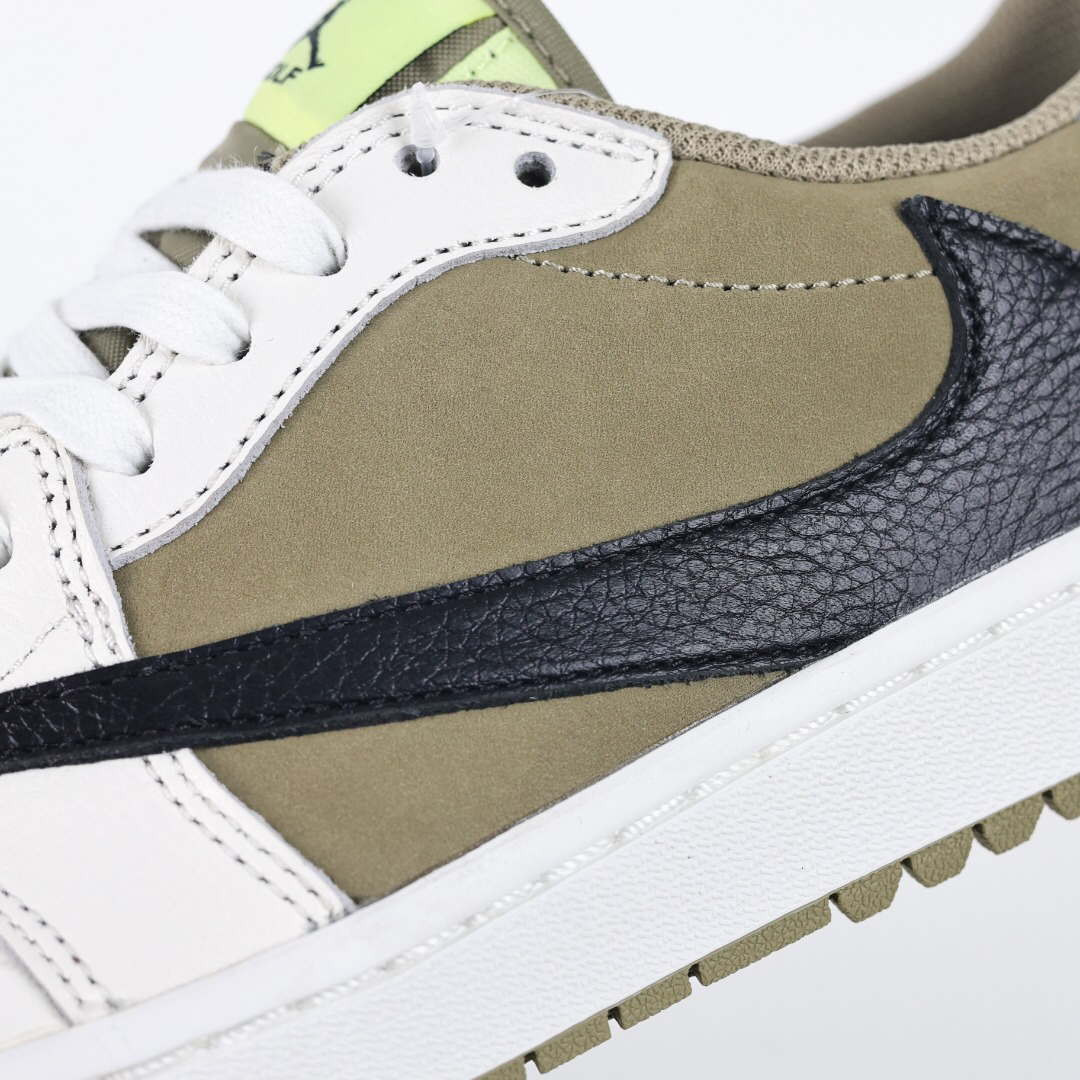 ナイキ「Nike」Air Jordan 1 Low x Travis Scott「Olive」