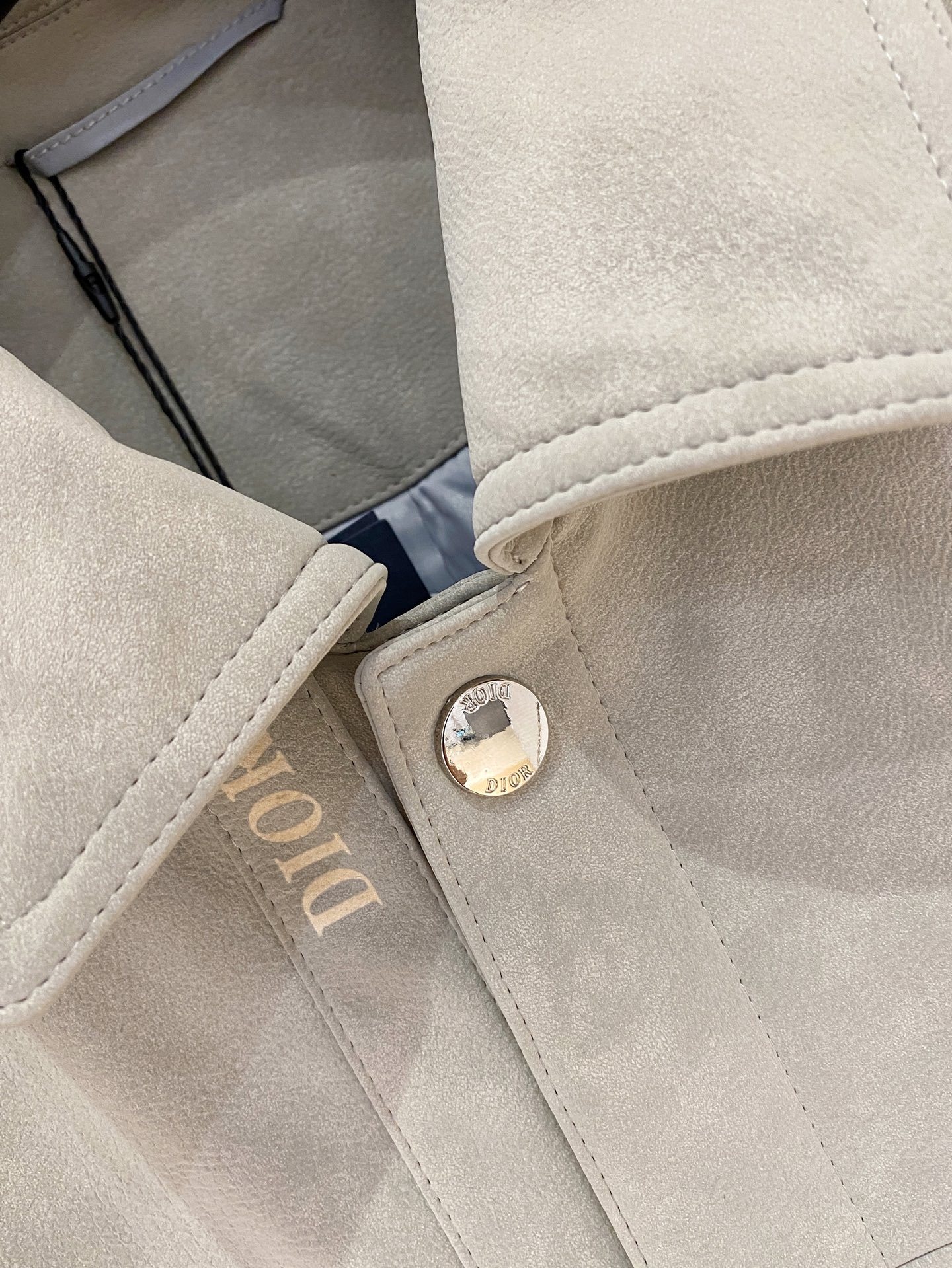 ディオール「Dior」2025SS レザー ライダースジャケット