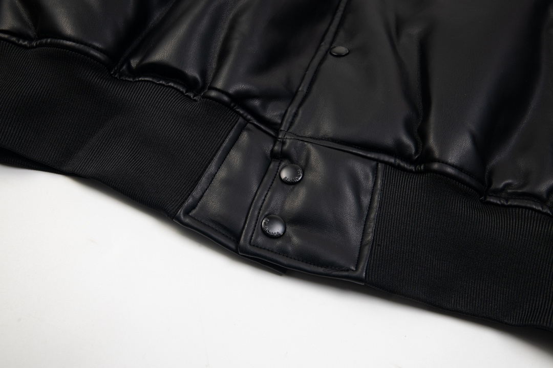 バレンシアガ「Balenciaga」24FW パリ パッチ ベースボール フライト ジャケット