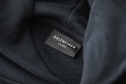 バレンシアガ「Balenciaga」ダブルB プリント パーカ