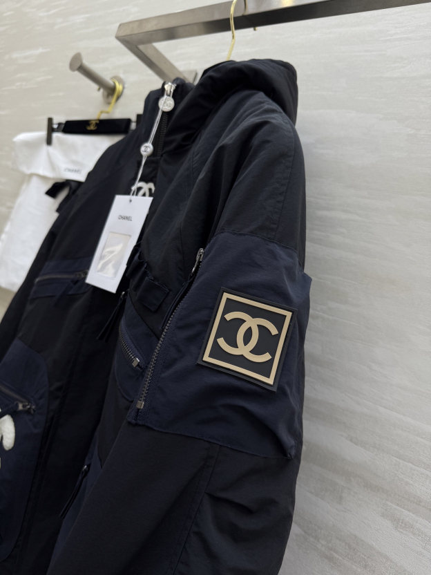 シャネル「Chanel」ヴィンテージ フード付き キルトド コート