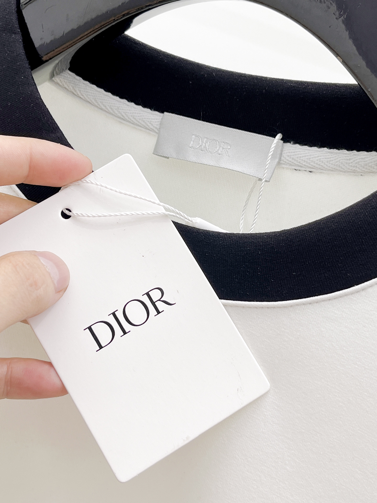 ディオール「Dior」レターロゴ スペースカットソール オーバーサイズ プルーフーディ