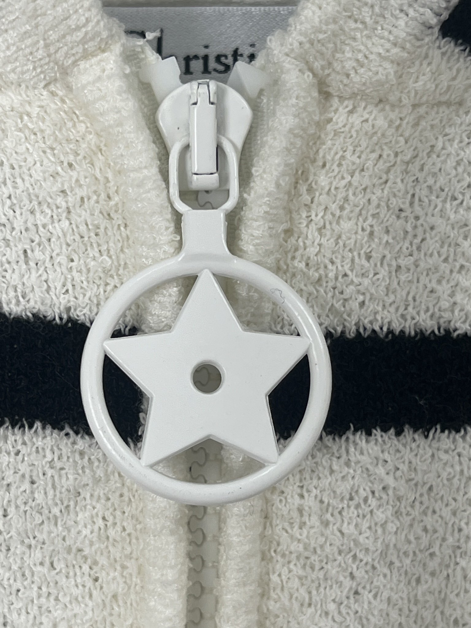 ディオール「Dior」フード付きジップニットカーディガン