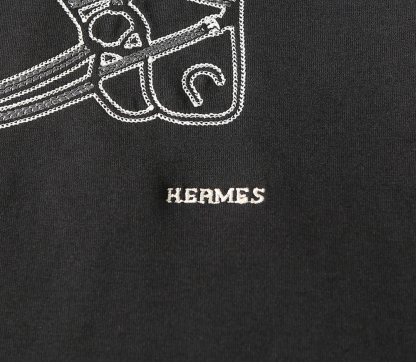 エルメス「Hermès」Puzzle Equestre クルーネック スウェットシャツ