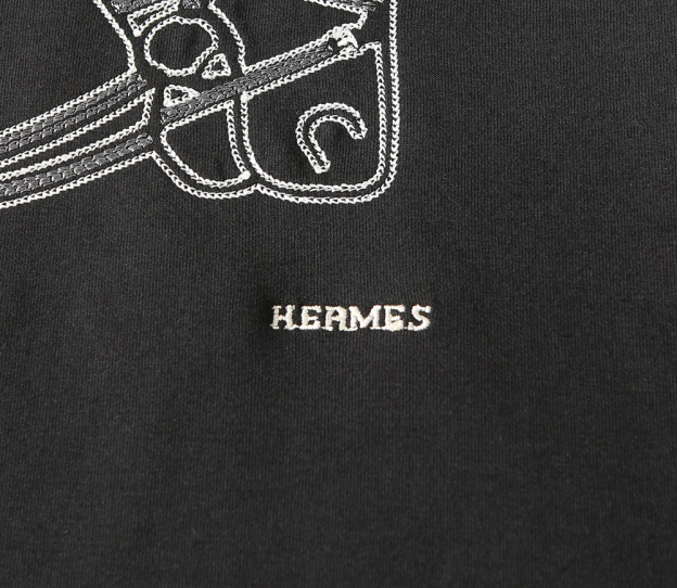 エルメス「Hermès」パズル エクエストレ メンズ クルーネック スウェットシャツ