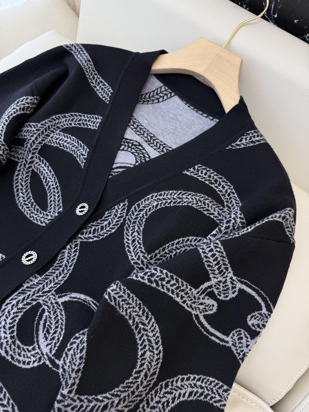 エルメス「Hermès」ロングカーディガン