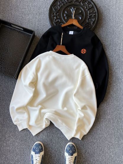 エルメス「Hermès」 オーリー フリース 裏起毛 スウェットシャツ