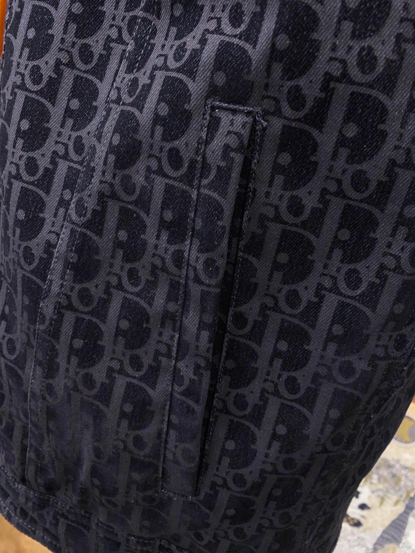 ディオール「Dior」OBLIQUE ダウンフード付きジャケット