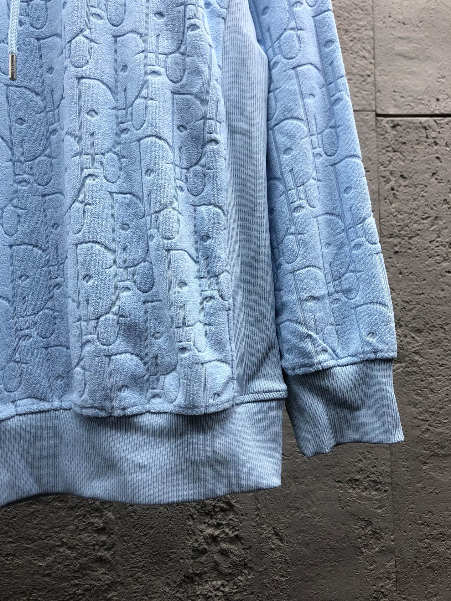 ディオール「Dior」ジャカードニット フーデッド スウェットシャツ