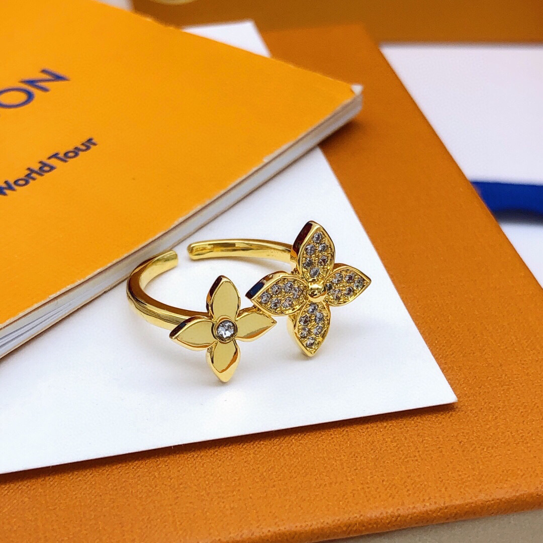 ルイ・ヴィトン「Louis Vuitton」Diamonds Pavé Solitaire リング