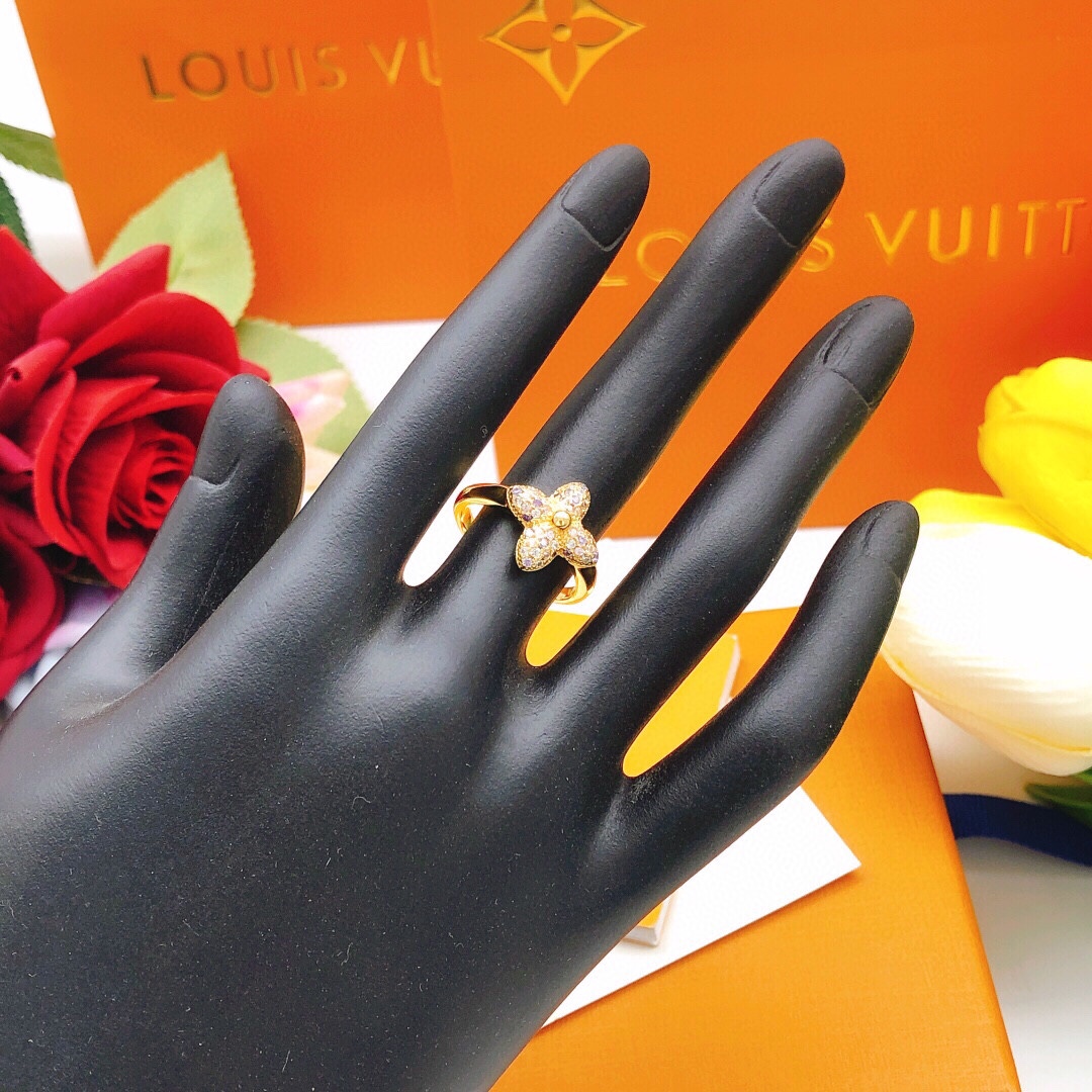 ルイ・ヴィトン「Louis Vuitton」 Flowergram リング