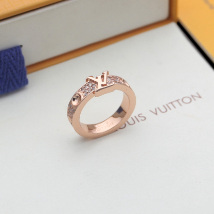ルイ・ヴィトン「Louis Vuitton」Diamonds Pavé Solitaire リング