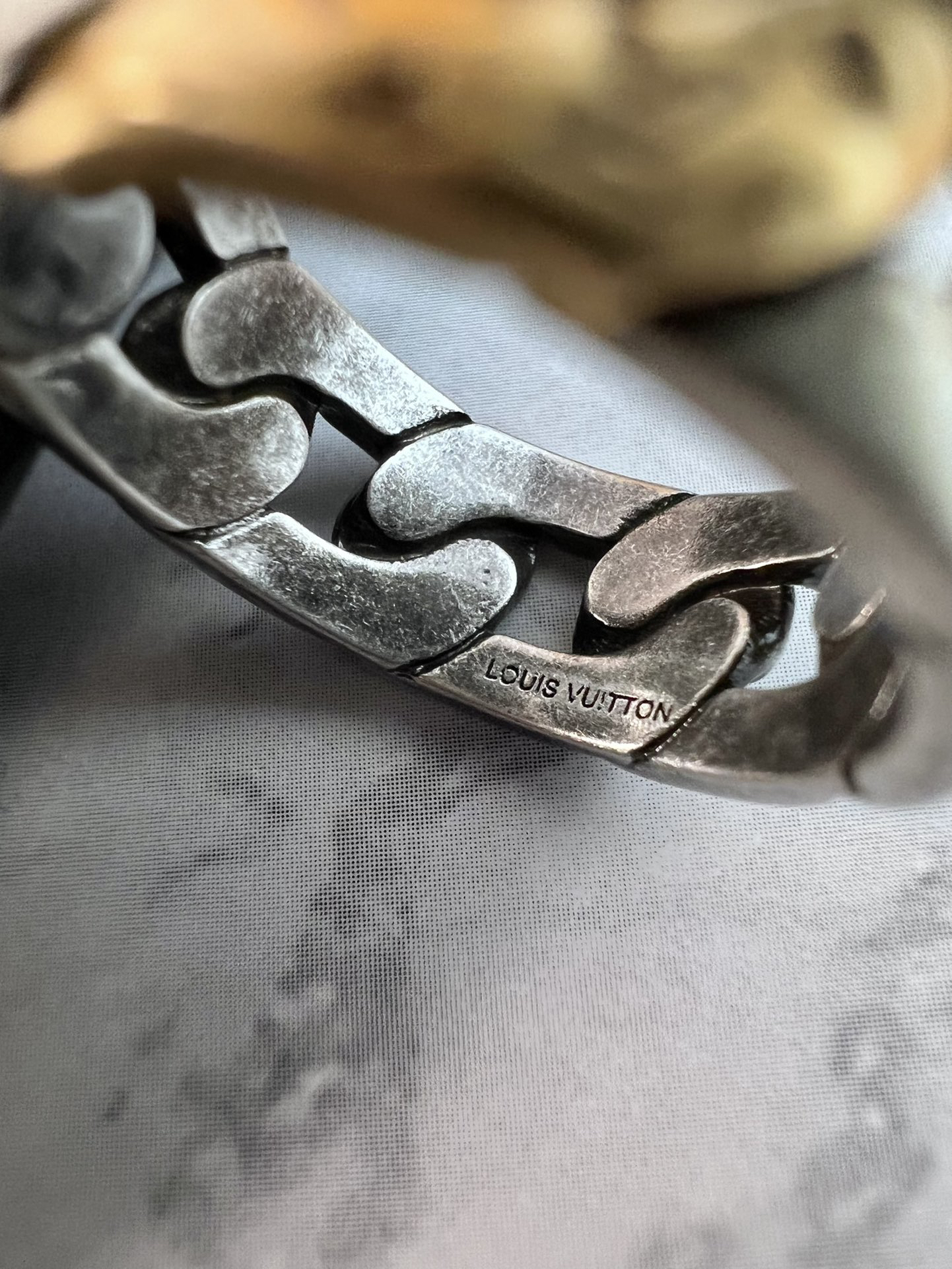 ルイ・ヴィトン「Louis Vuitton」Mosaic Thin リング