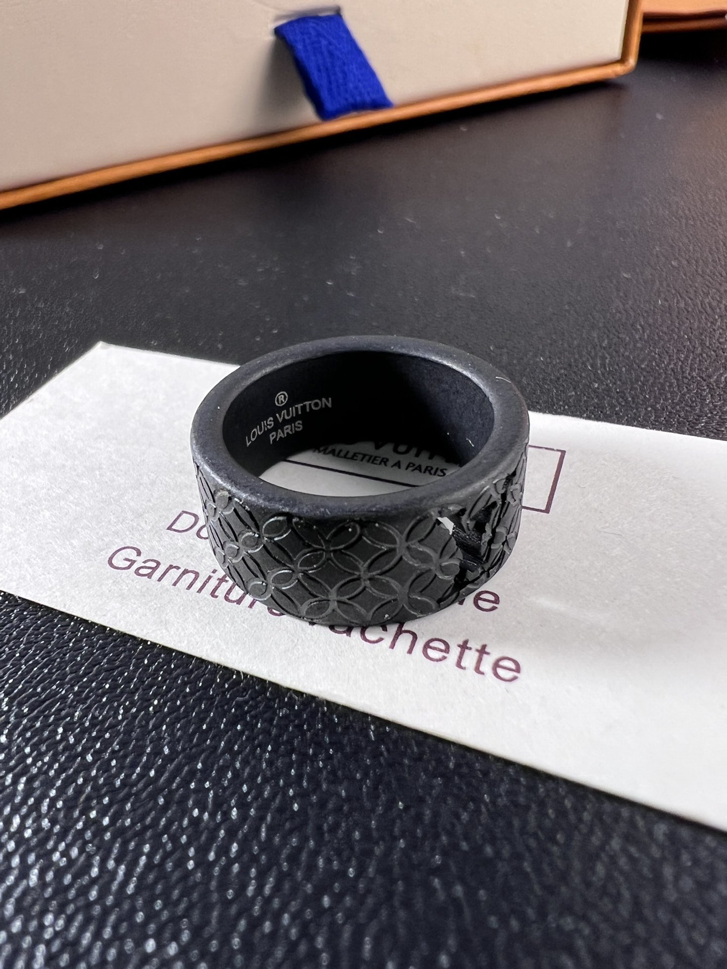 ルイ・ヴィトン「Louis Vuitton」Mosaic Thin リング