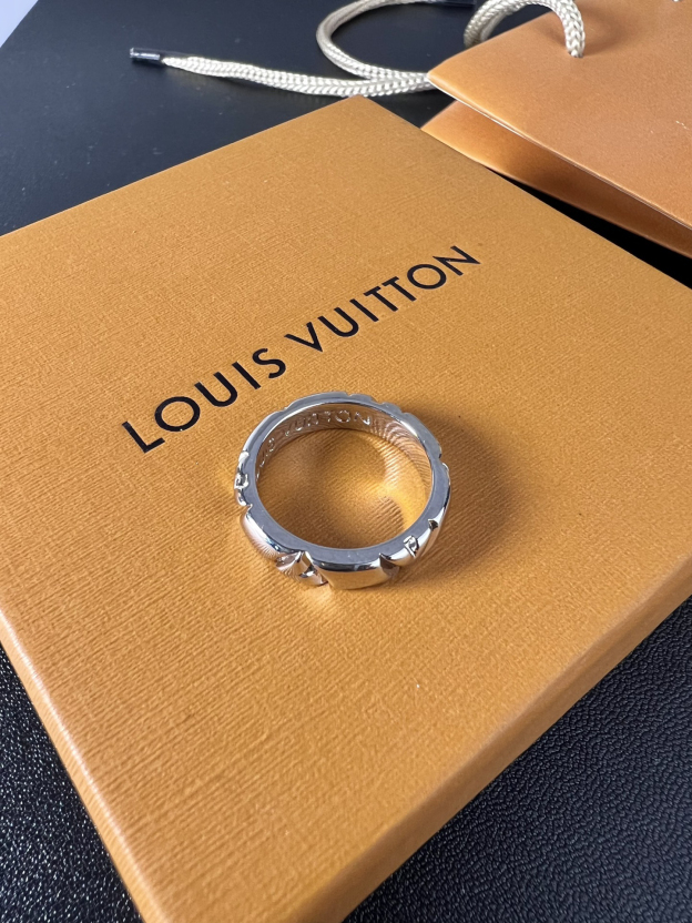 ルイ・ヴィトン「Louis Vuitton」Mosaic Thin リング