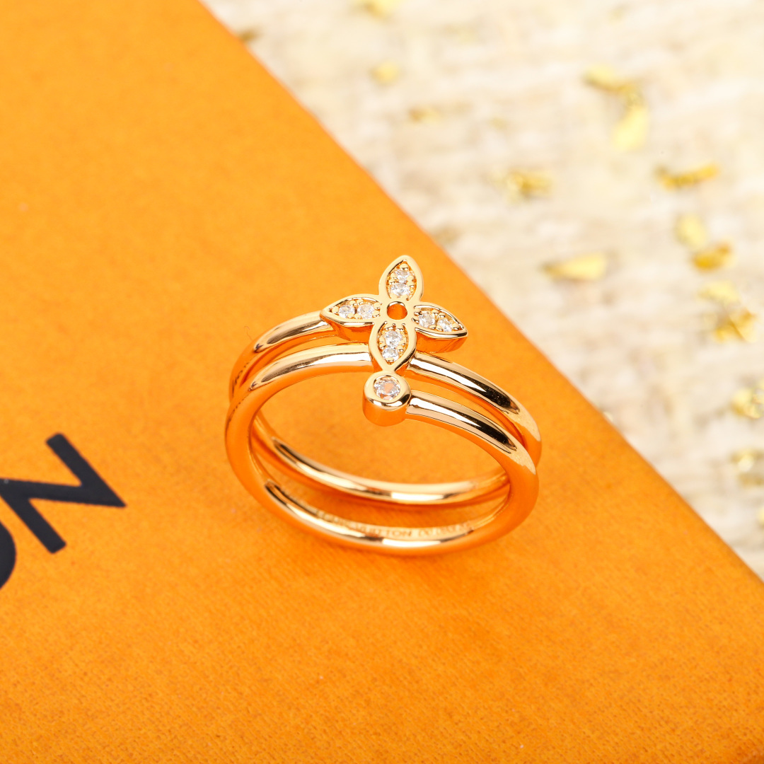 ルイ・ヴィトン「Louis Vuitton」Star Blossom リング