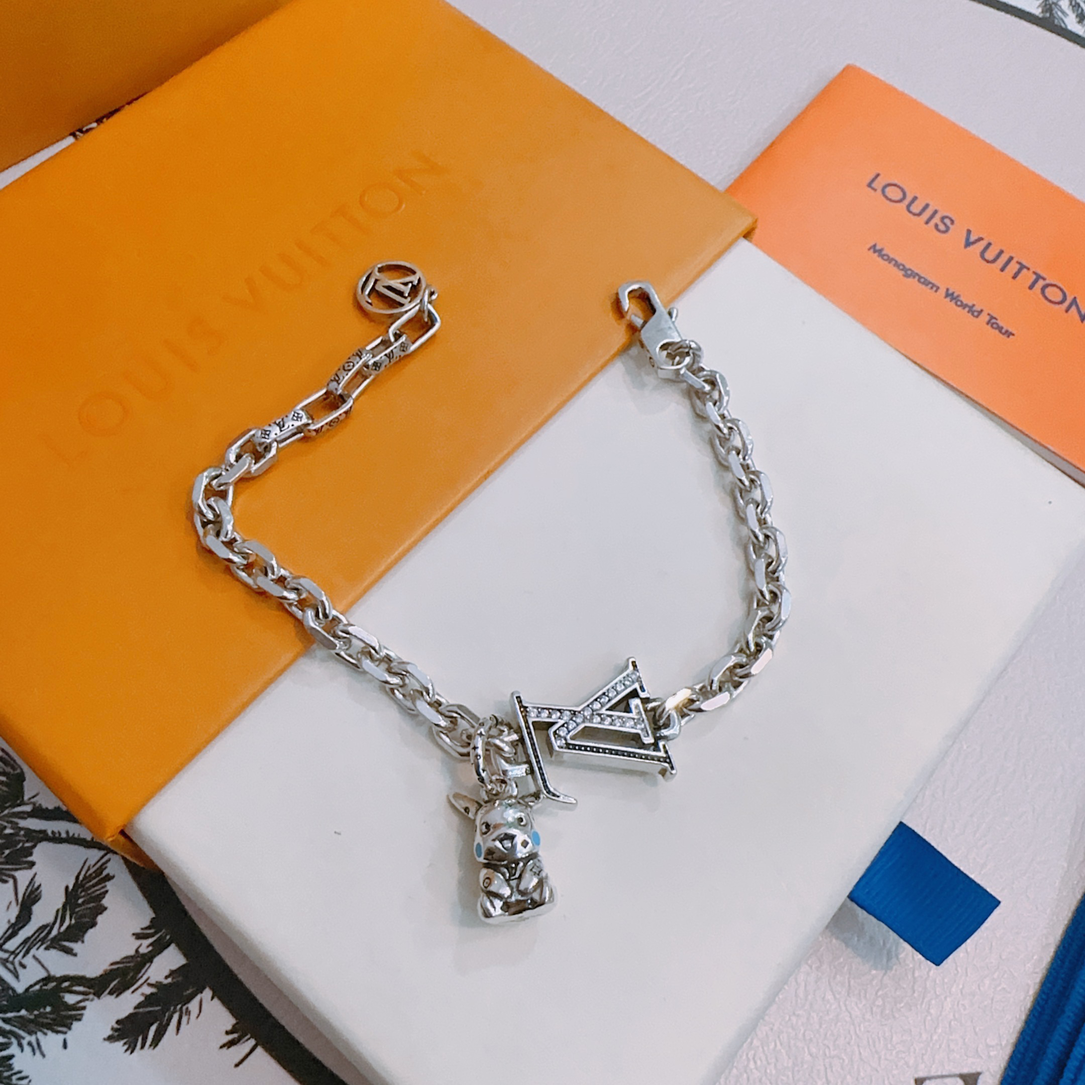 ルイ・ヴィトン「Louis Vuitton」Le Damier ブレスレット