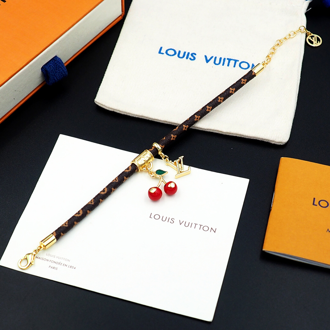 ルイ・ヴィトン「Louis Vuitton」MURAKAMI CHERRY ブレスレット