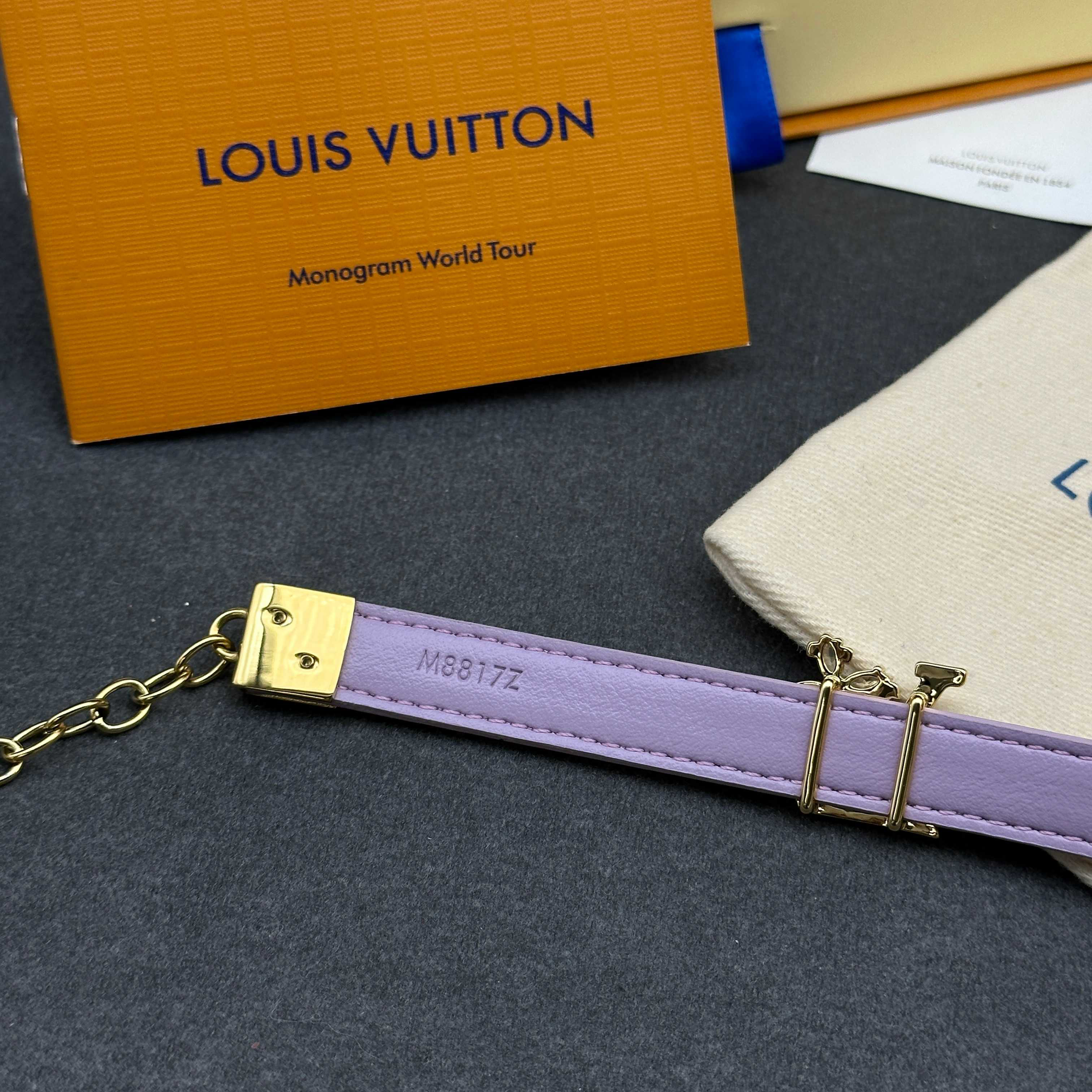 ルイ・ヴィトン「Louis Vuitton」CUT OUT DOUBLE ブレスレット
