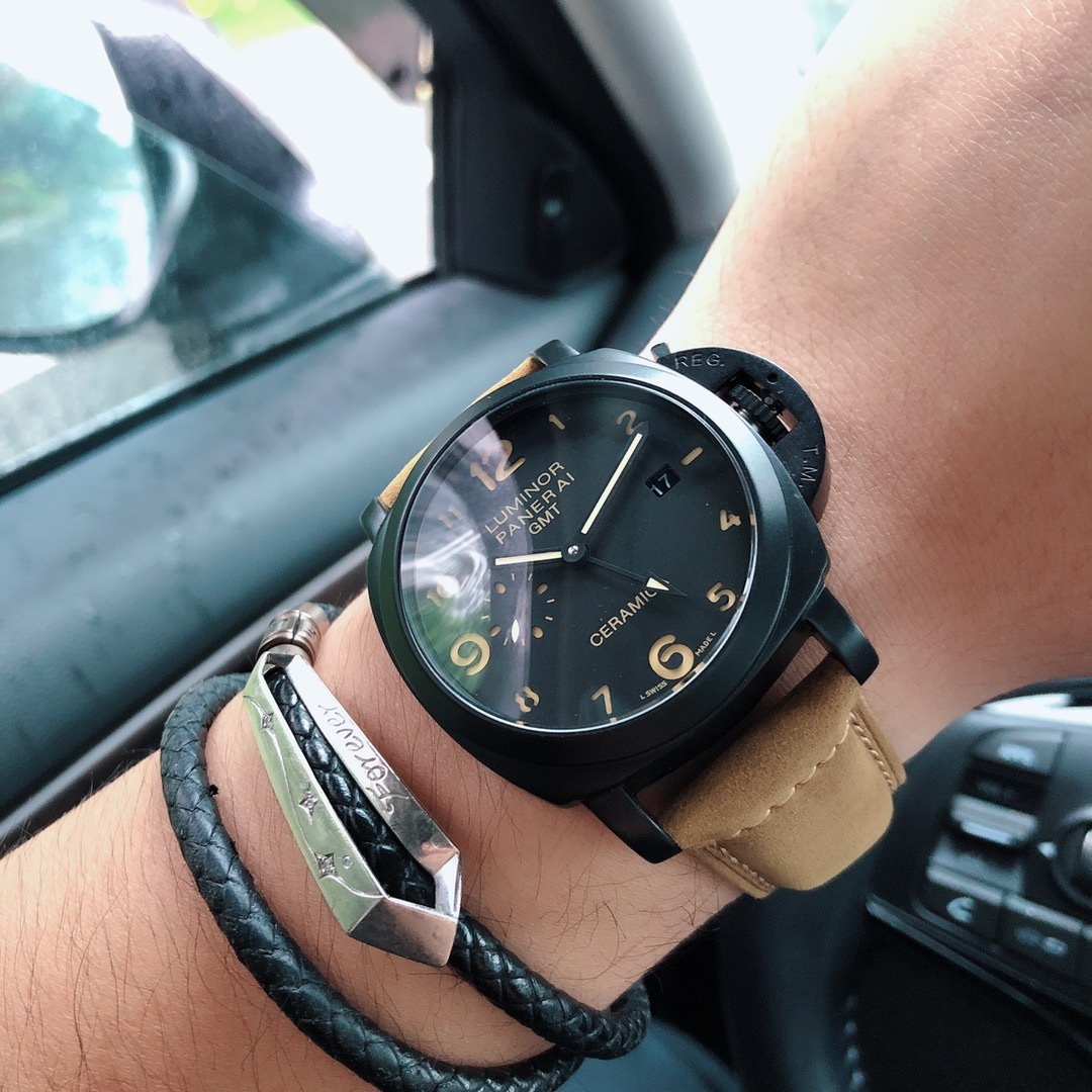 パネライ「Panerai」ルミノール マリーナ 1950 3デイズ GMT オートマティック 44mm