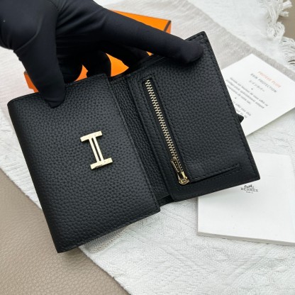 エルメス「Hermès」トゴレザー トリフォールドウォレット カードケース