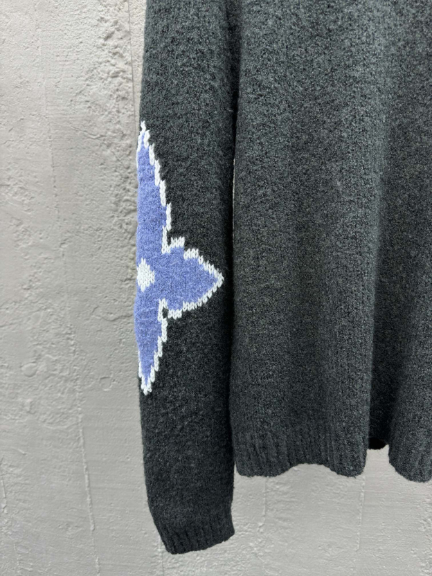 ルイ・ヴィトン「Louis Vuitton」クローバーモチーフ ニットセーター