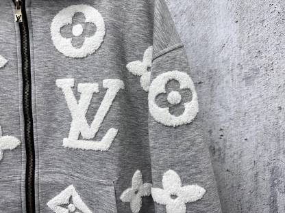 ルイ・ヴィトン「Louis Vuitton」フルジップパーカー ウールンジャケット