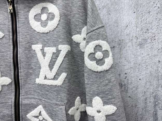 ルイ・ヴィトン「Louis Vuitton」フルジップパーカー ウールンジャケット