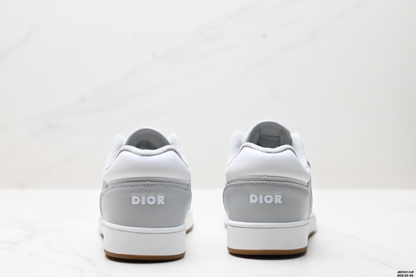 ディオール「Dior」  B27 レザー＆メッシュ カジュアル スニーカー