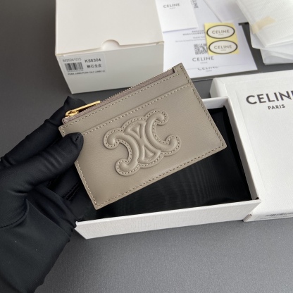 セリーヌ「Celine」トリオンフレザーカードホルダー