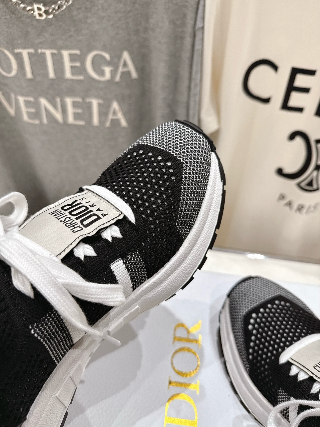 ディオール「Dior」2025SS アカデミック カップル レースアップ スニーカー