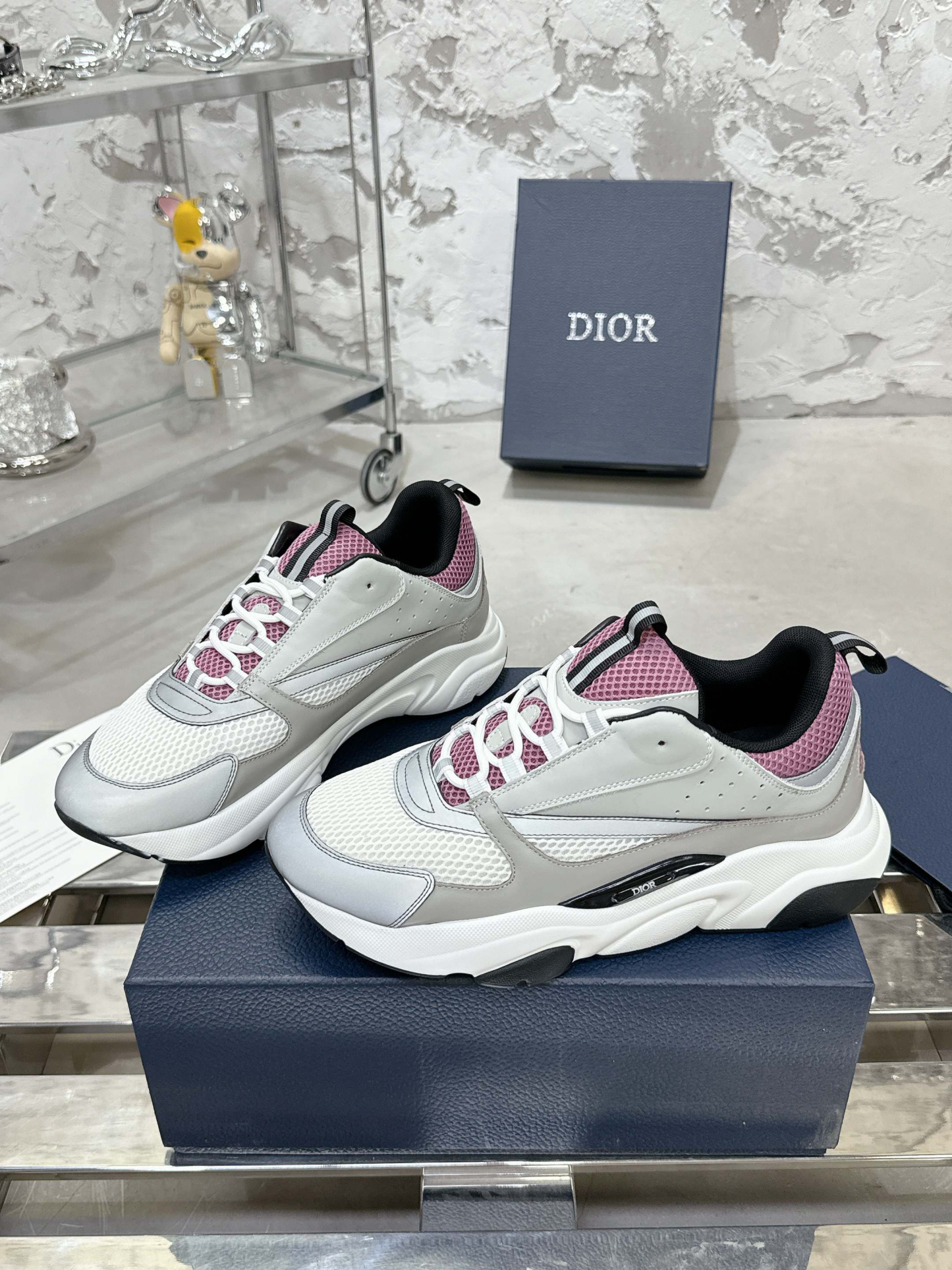 ディオール「Dior」B22 メッシュ スニーカー プレミアム コレクション