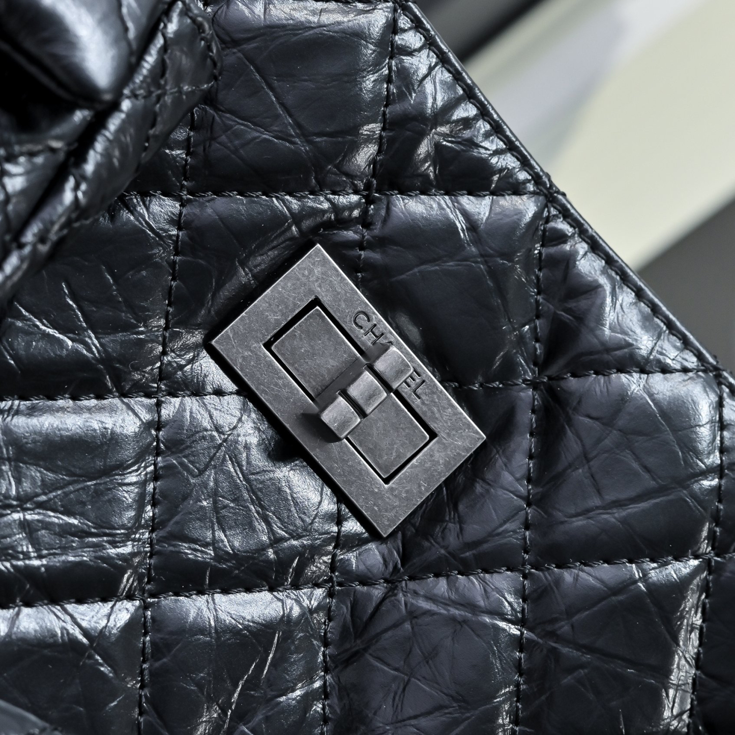 シャネル「Chanel」Vintage プレミアム ベビーカーフ ショッピングトート