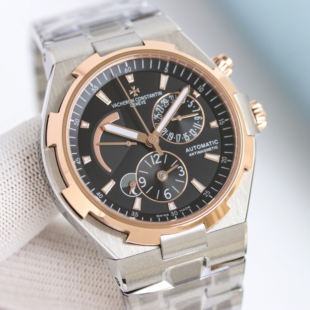 ヴァシュロン・コンスタンタン「Vacheron Constantin」オーヴァーシーズ デュアルタイム メンズウォッチ42MM