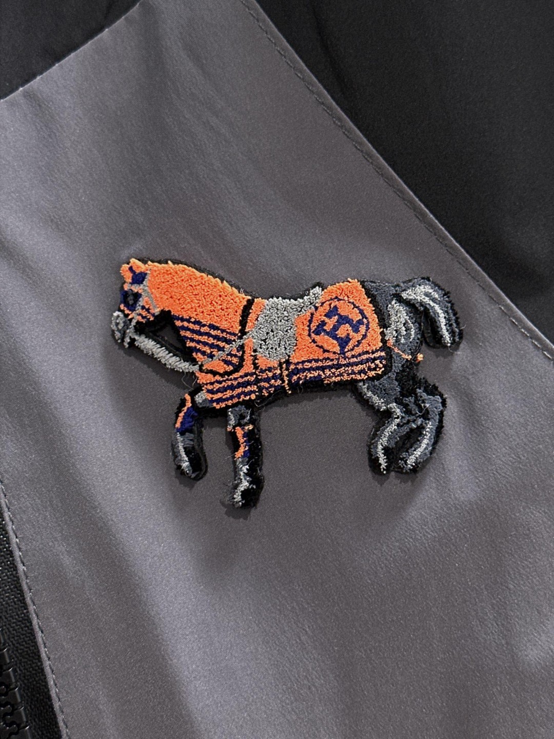 エルメス「Hermès」ジップアップジャケット