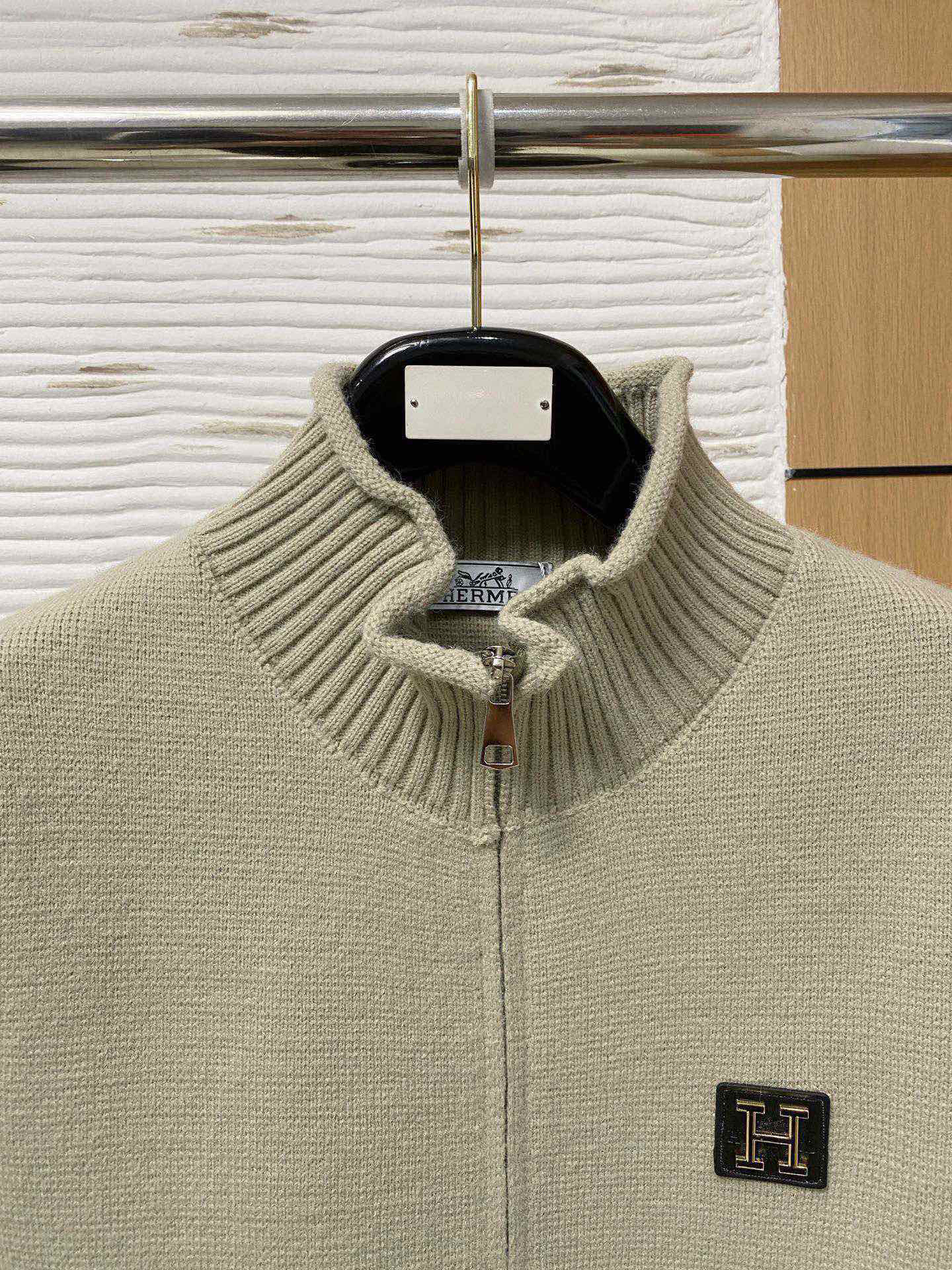 エルメス「Hermès」長袖カーディガン