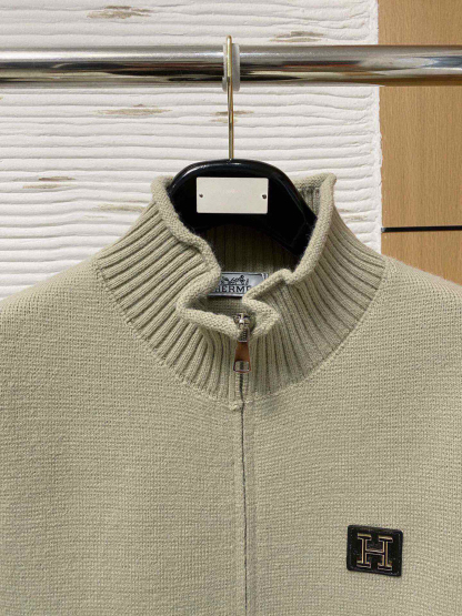 エルメス「Hermès」長袖カーディガン