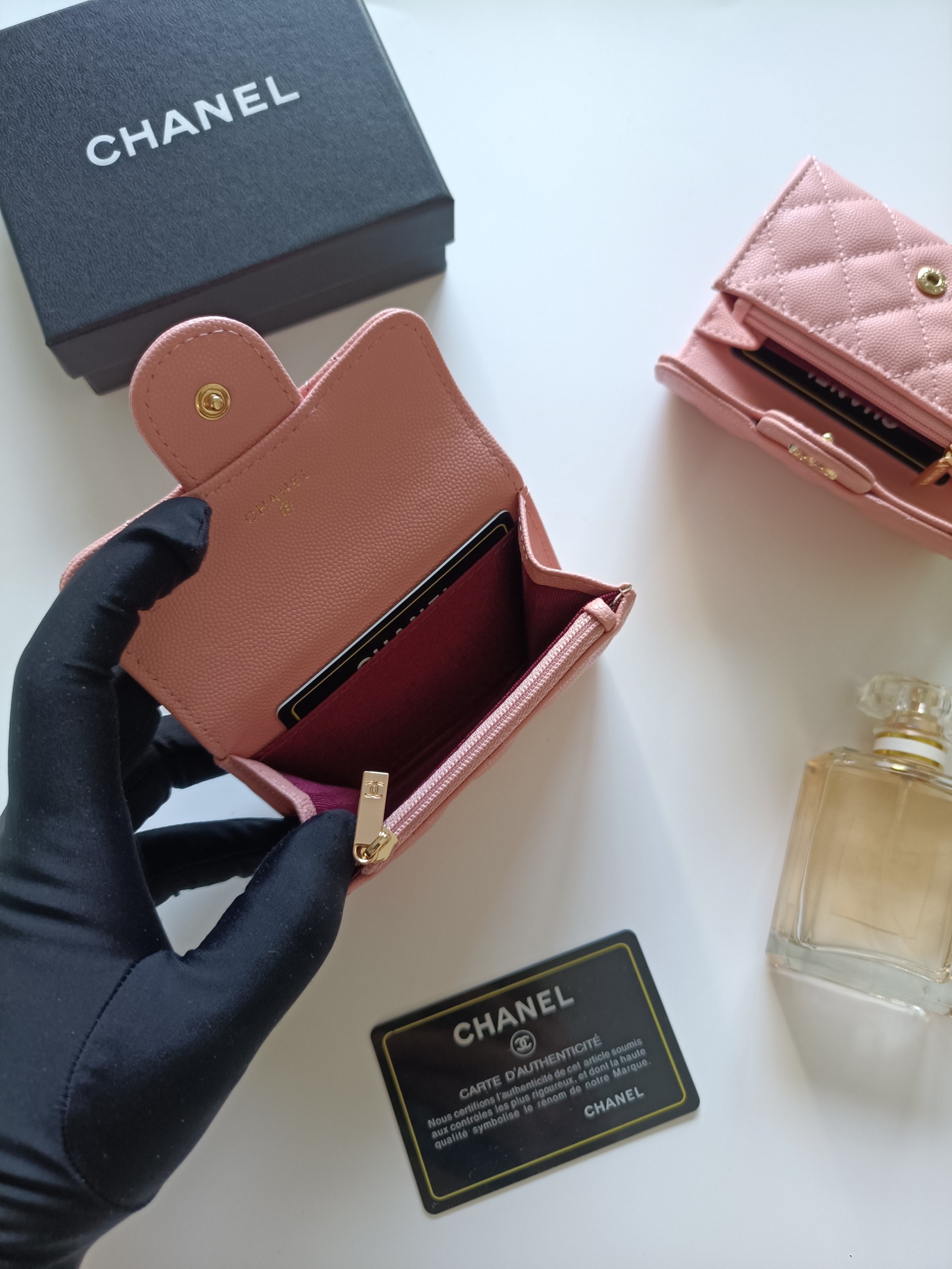 シャネル「Chanel」シャネル クラシック ジップ カードホルダー / コインケース
