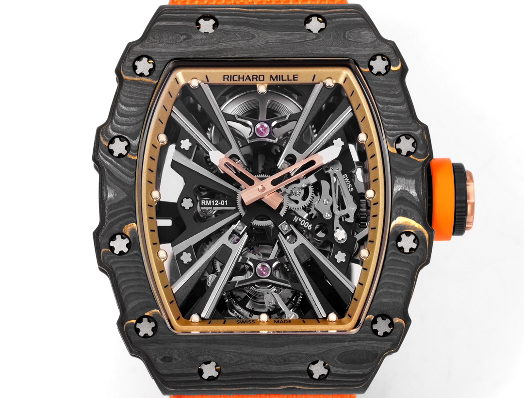 リシャール ミル「Richard Mille」RM12-01 トゥールビヨン カーボン 限定モデル