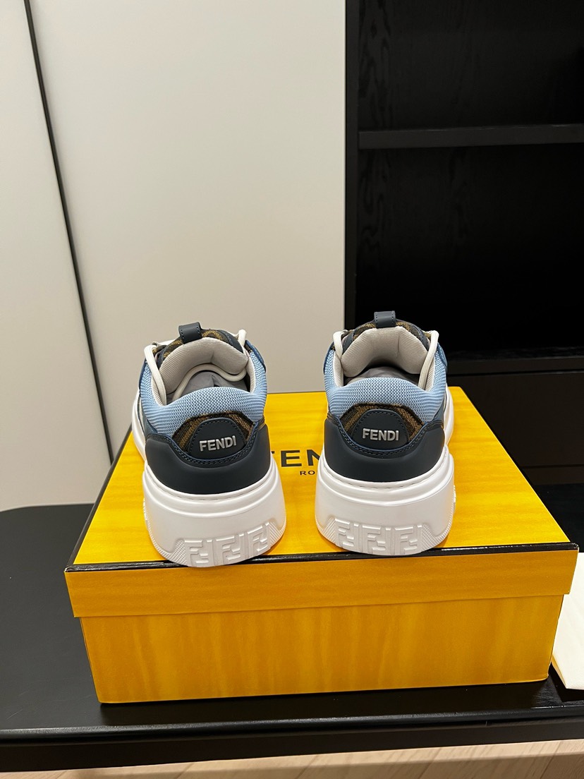 フェンディ「Fendi」フェンディ マッチ スニーカー / レザースニーカー
