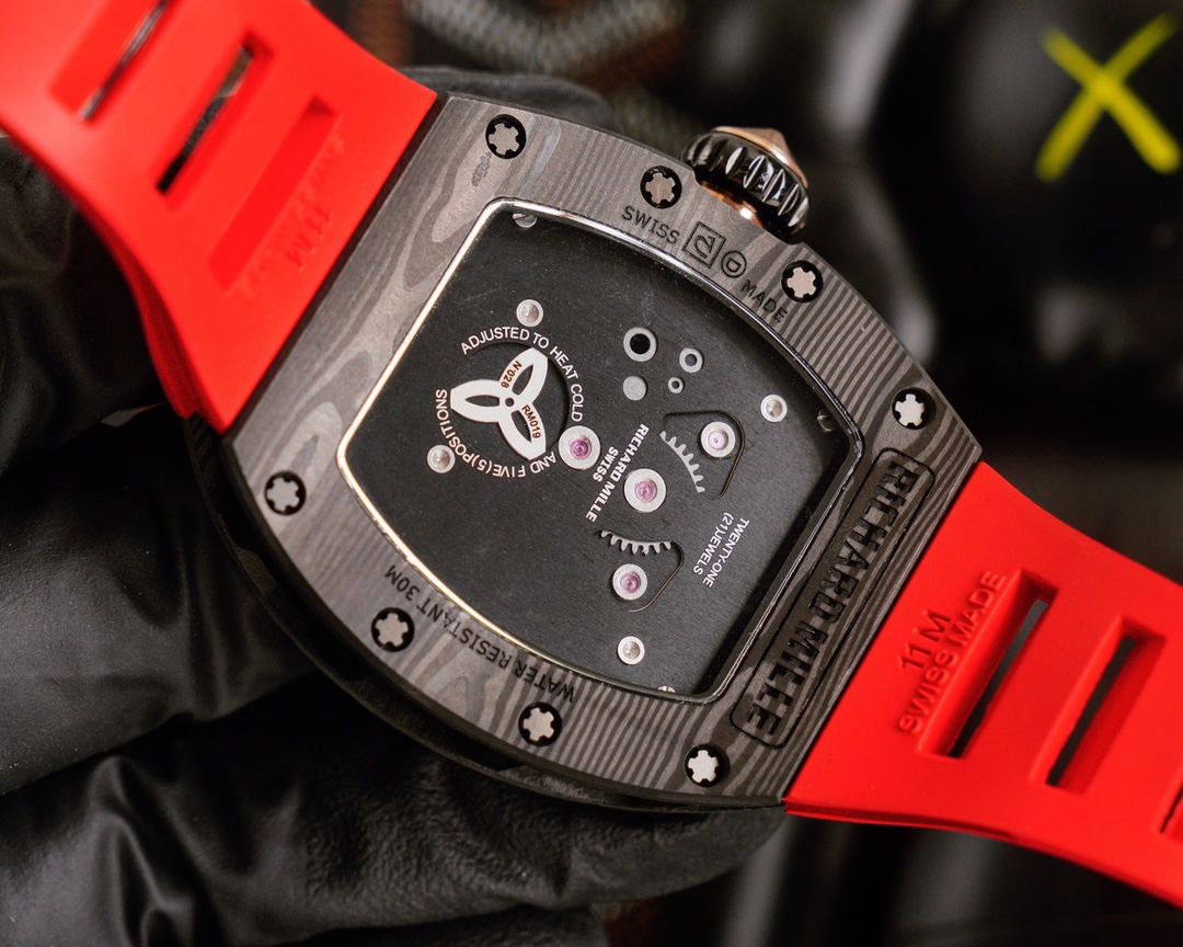 リシャール ミル「Richard Mille」RM 019 トゥールビヨン ブラックオニキス＆NTPT カーボン レディースモデル