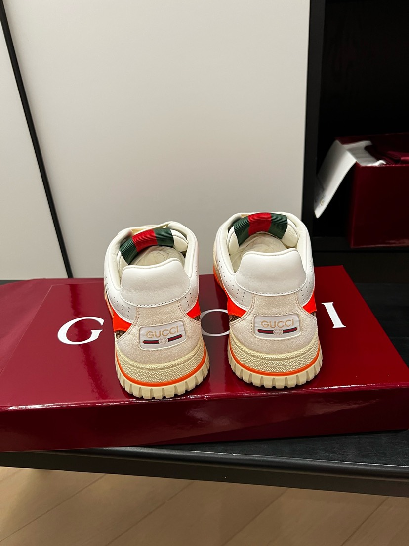 グッチ「Gucci」グッチ バスケットスタイル スニーカー / レザースニーカー