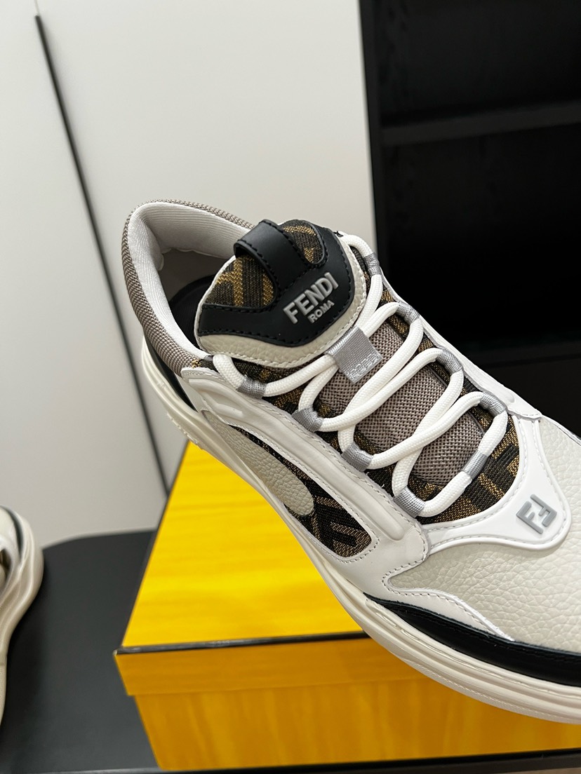 フェンディ「Fendi」フェンディ マッチ スニーカー / レザースニーカー